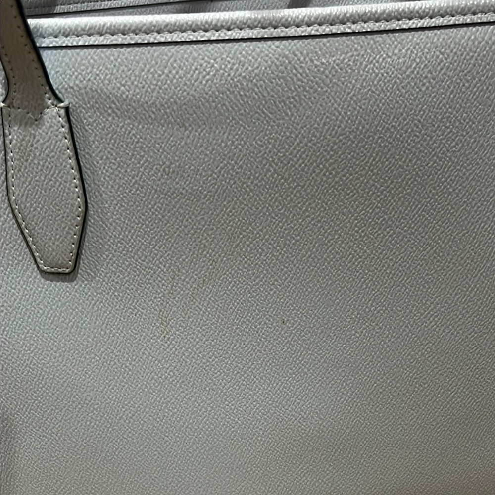 Kate Spade Blue Leather Tote Structured Design - Picture 3 of 8